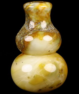 2.2" Agate Carved Crystal Sphere, Realistic
