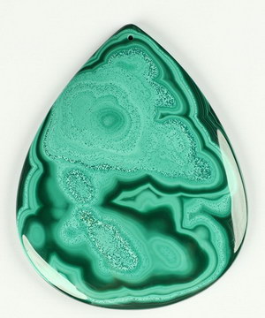 AMAZING 3.5" Malachite Carved Crystal Cabochon, Crystal Healing