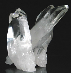 UNIQUE HUGE 4.1" Quartz Rock Crystal Carved Crystal Skulls