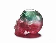Mar 6, 2015 ACSAD (A Crystal Skull a Day) - Uplifted in Happiness - Watermelon Tourmaline Quartz Carved Crystal Skull Sculpture