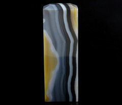 1.0" Premium Brazilian Agate Carved Crystal Seal