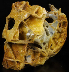 Huge 5.0" Geode fluorite Carved Crystal Skull, Crystal Healing