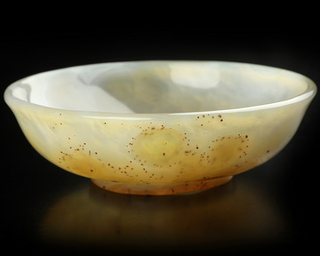 4.5" Premium Brazilian Agate Carved Crystal Bowl, Crystal Healing
