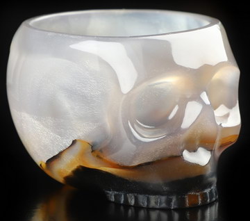 2.7" Premium Brazilian Agate Carved Crystal Cup, Crystal Healing
