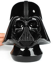 Darth Vader! 5.1" Black Obsidian Carved Crystal Darth Vader, Crystal Healing