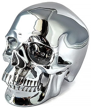Super Realistic! Lifesized 6.1" Tera-hertz Hand Carved Crystal Skull, Crystal Healing