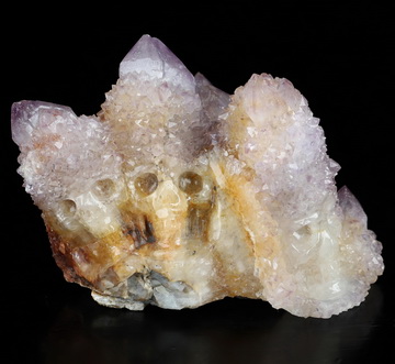 2.8" Spirit Quartz Hand Carved Crystal Skull Fine Art Sculpture, Crystal Healing