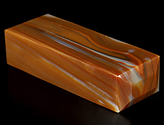 3.1" Premium Brazilian Agate Carved Crystal Seal, Crystal Healing