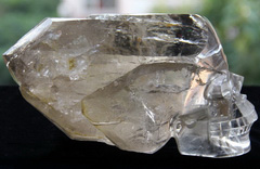 Dec 14, 2014 ACSAD (A Crystal Skull a Day) - Peace by Peace - Smokey/Smoky Quartz Rock Carved Crystal Skull Sculpture