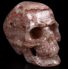 Nov 14, 2014 ACSAD (A Crystal Skull a Day) - The Meaning of Life - Strawberry Quartz Carved Crystal Skull Sculpture