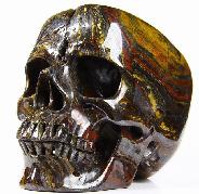 Mar 16, 2015 ACSAD (A Crystal Skull a Day) - The Golden Eye - Tiger Iron Eye Carved Crystal Skull Sculpture