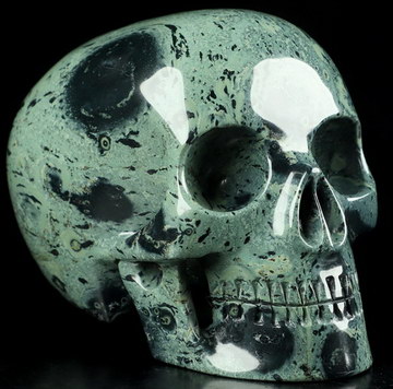 5.1" Kambaba Jasper Carved Mitchell-Hedges Crystal Skull,, Crystal Healing