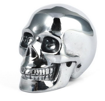 2.0" Tera-hertz Hand Carved Crystal Skull, Realistic, Crystal Healing