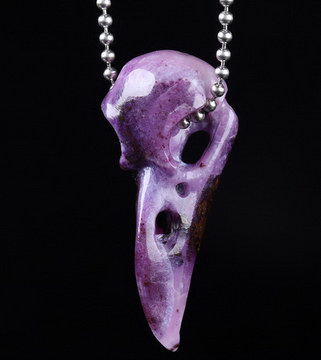 SKULL NECKLACE - happytobehere