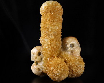 9.5LB Titan 9.7" Quartz Rock Crystal with reds Carved Crystal Skull