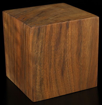 3.9" Wood Stand for Crystal Sculptures
