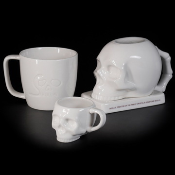 Skullis Porcelain Cups - Trio