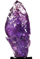Apr 9, 2015 ACSAD (A Crystal Skull a Day) - The Mastermind - Amethyst Carved Crystal Skull Sculpture with Black Obsidian Stand