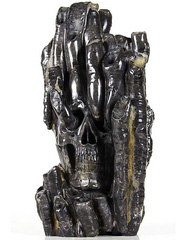 July 29, 2014 ACSAD (A Crystal Skull a Day) - Pipe Skull - Coral Fossil Carved Crystal Skull Sculpture
