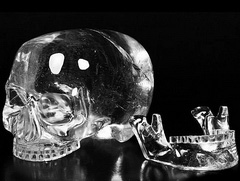 May 27, 2015 ACSAD (A Crystal Skull a Day) - Quartz Rock Crystal Carved Mitchell-Hedges Crystal Skull of Doom Replica Sculpture